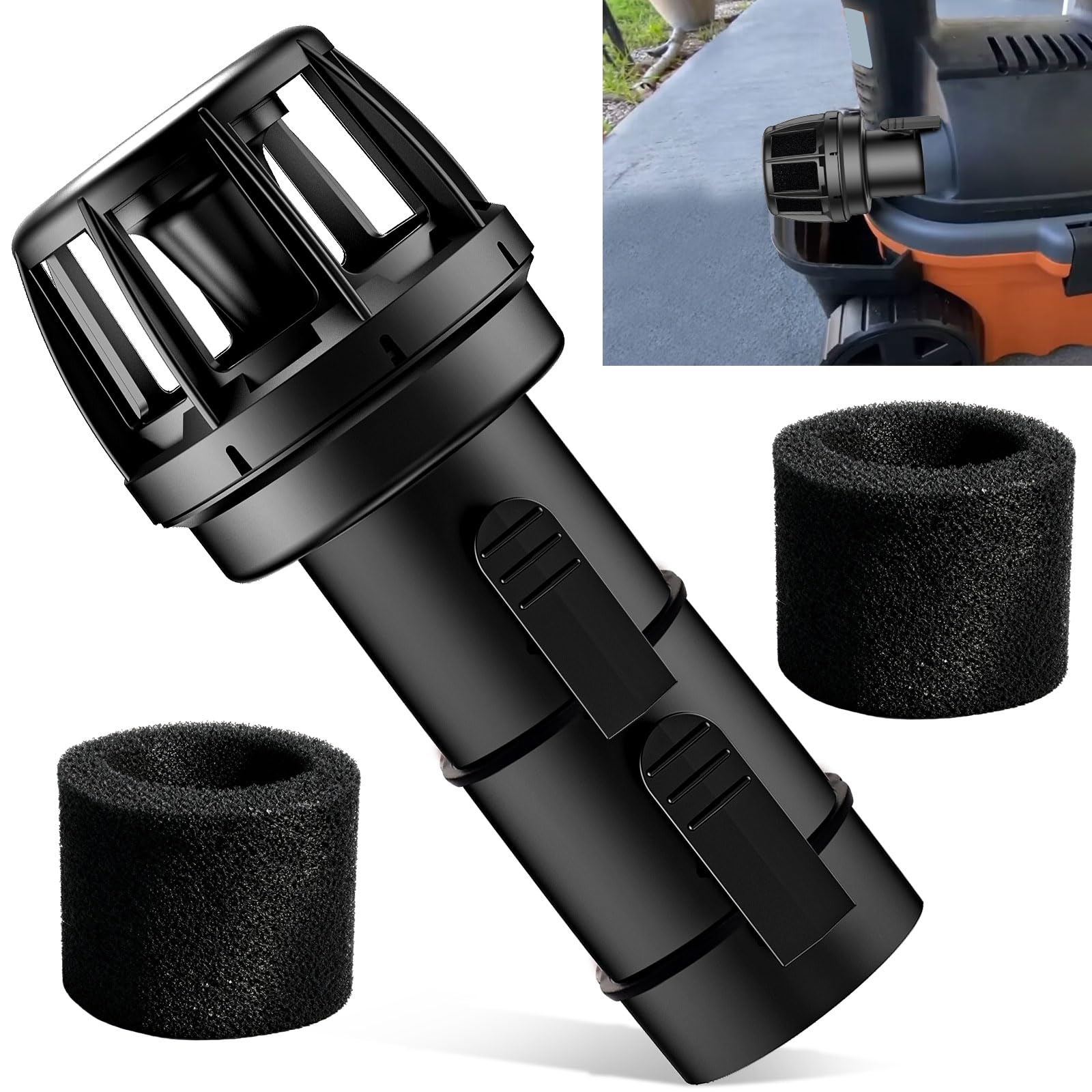 Amazon.com: DECKMAN WS25025A VT2525 Wet/Dry Vacs Vacuum Muffler